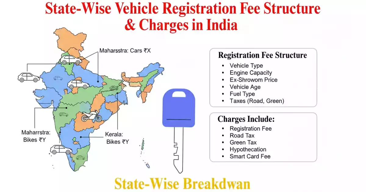 State-Wise Vehicle Registration Fee Structure