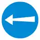 Compulsory turn left