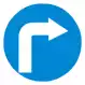 Compulsory turn right