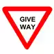 Give way