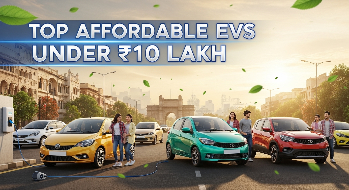 Best Electric Cars Under 10 Lakhs